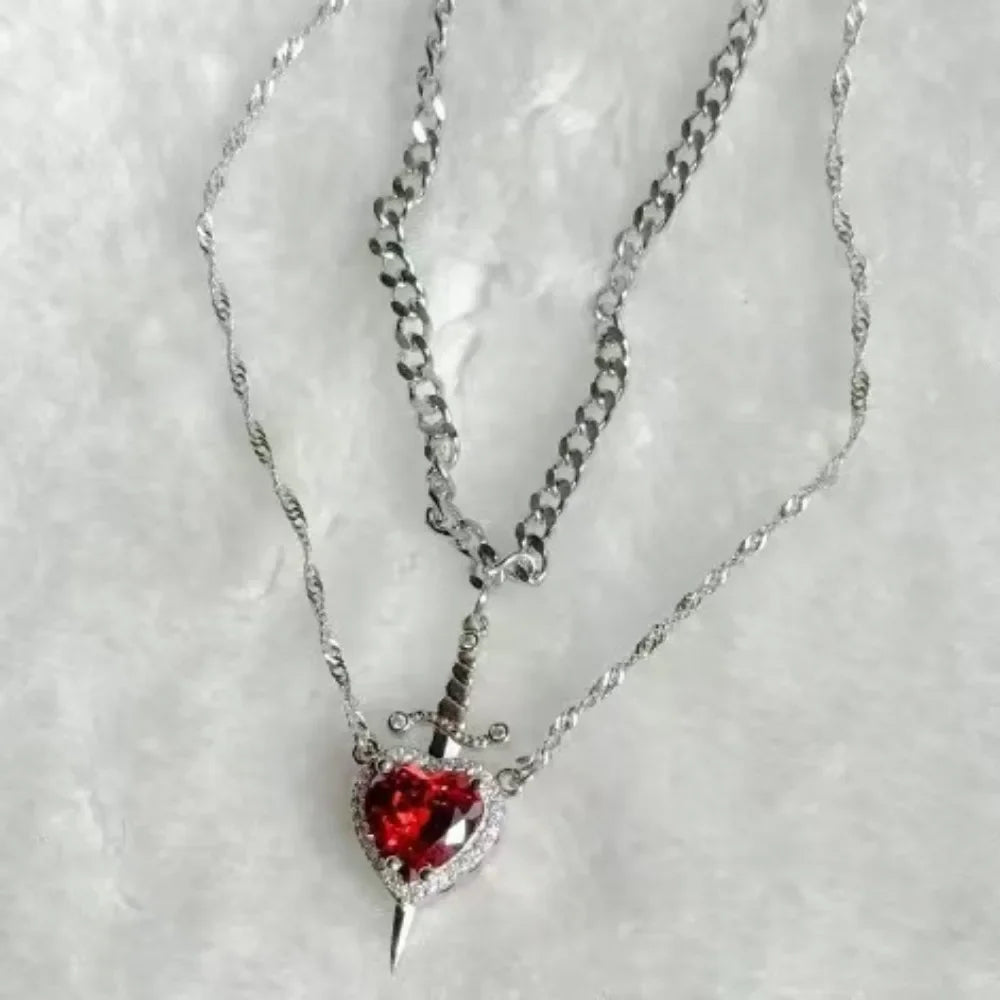 Cuore e Spada, necklace