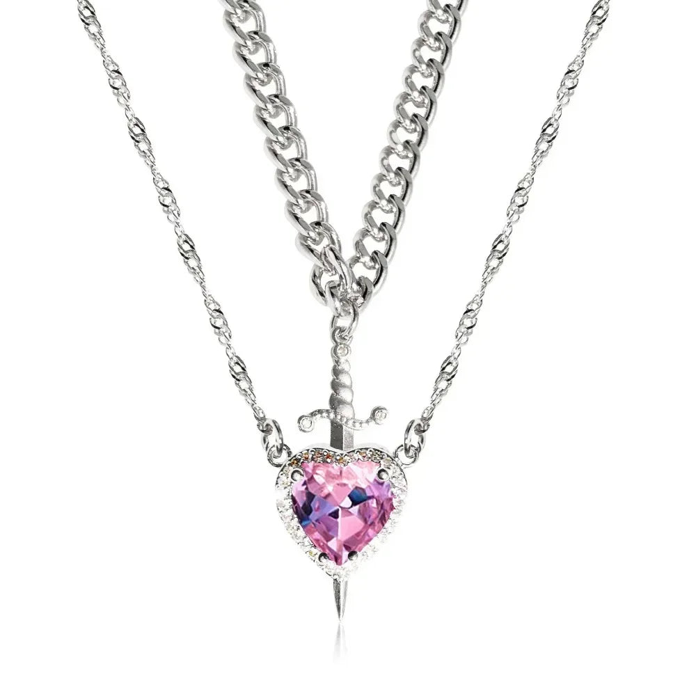 Cuore e Spada, necklace
