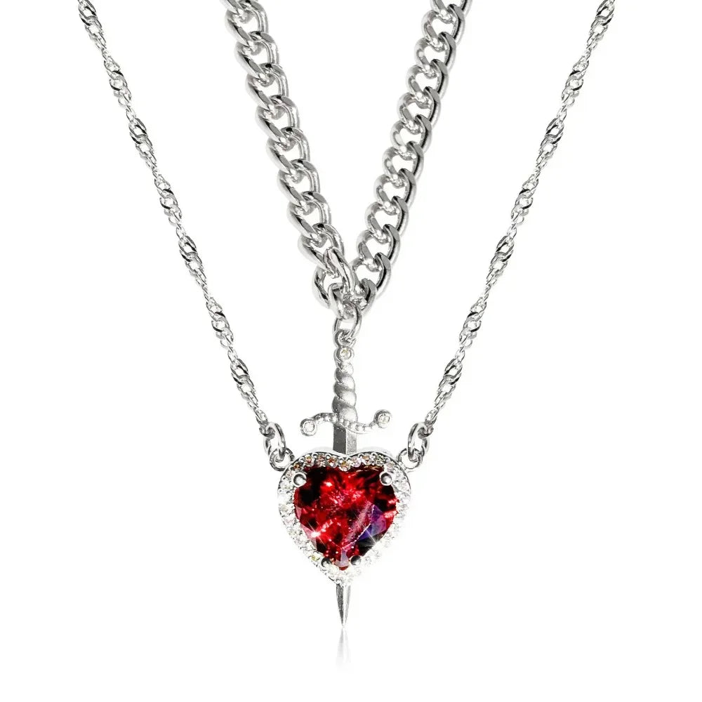 Cuore e Spada, necklace